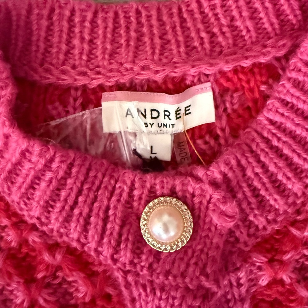 Andrew By Unit Button Up Cardigan Nwt - image 6